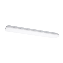LED Aufbauleuchte PLANK, 900mm, 120�, 32/34W, 3000/4000K, 2700/3500lm, IP54, dimmbar, silber
