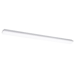 LED Aufbauleuchte PLANK, 1500mm, 120�, 50/40/30W, 3000/4000K, 5800/4500lm, IP54, dimmbar, silber