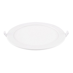 LED Einbauleuchte FLED DOWNLIGHT SLIM, IP20, � 22cm, 18W, 3000/4000/5000K (CCT Switch) 1880lm 120�, CRi >90, schaltbar, wei�