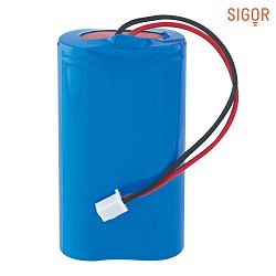 Spare battery NUINDIE, 5V DC / sec. 3.7V DC, 4400mAh, incl. protective shield, plug and heat shrink tubing