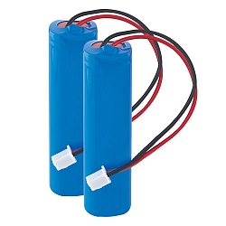 Ersatz-Akku f�r NUDROP/NUFLAIR, 2x 2200mAh, inkl. Schutzschild, Stecker und Schrumpfschlauch