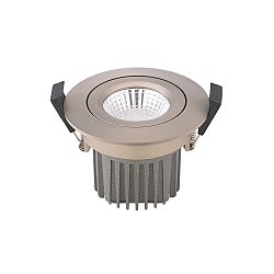 recessed luminaire DILED 68 swivelling IP20, steel dimmable 10W 640lm 3000K 36� 36� CRI 95