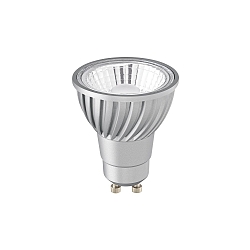 LED Reflektorlampe DILED 90, GU10, 5W 2700K 345lm 36�, CRi >90, dimmbar, silber matt