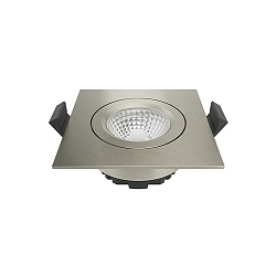 recessed luminaire DILED square IP20, steel dimmable 6W 370lm 2700K 45� 45� CRI 95