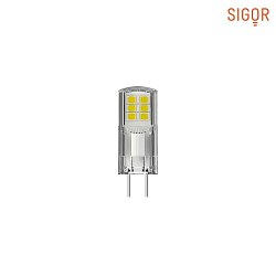 LED Stiftsockellampe LUXAR, 12V, Ø 1.3cm / L 5.7cm, GY6.35, 2.4W 2700K 300lm 300°, nicht dimmbar