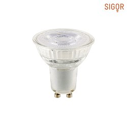 LED Reflector lamp LUXAR GLAS DIM, 230V, Ø 5cm / L 5.4cm, GU10, 3.3W 2700K 250lm 36°, dimmable