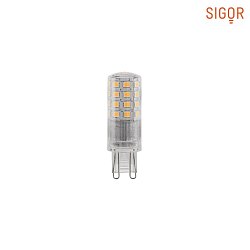 LED-Leuchtmittel LUXAR Stecksockellampe, 3,8W, G9, 2700K, 230V, 470lm