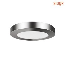 Magnetischer Dekoring für LED Downlight FLED, Ø 17cm, Nickel