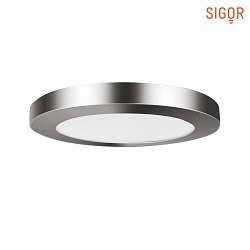 Magnetischer Dekoring für LED Downlight FLED, Ø 22.5cm, Nickel