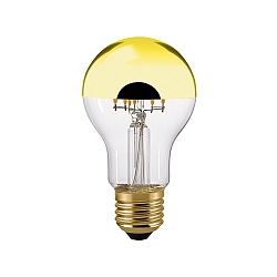 LED Kopfspiegellampe NORMALE E27 7W 2700K 600lm IP20 dimmbar, gold
