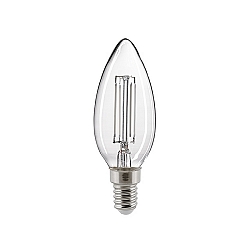 LED Filamentlampe KERZE 4,8W E14 2700K 470lm IP20 dimmbar, klar