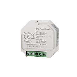 DALI Bus-Stromversorgung, 100mAh, 45,5x45x20mm, wei�