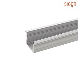Recessed profile 12 - for LED Strips up to 1.25cm width, with side wings, length 100cm