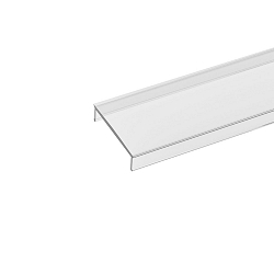 Profilabdeckung zu Aufbauprofil 20, L�nge 100cm, b�ndig, opal