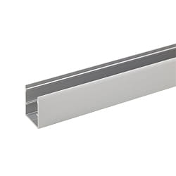 Kabelkanalprofil 16 ART 1617 f�r ART TOP, ART TOP 3D und ART SIDE, 2m, silber