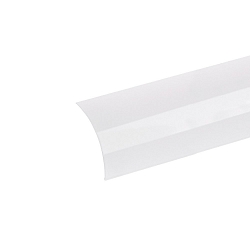 Profilabdeckung zu Eckprofil 20, L�nge 100cm, rund, opal