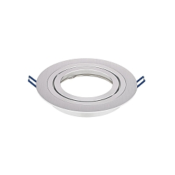 recessed luminaire AR111 IP20, brushed aluminium