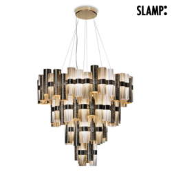 pendant luminaire LA LOLLONA 4 dimmable IP20, gold dimmable