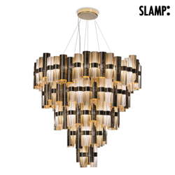 pendant luminaire LA LOLLONA 5 dimmable IP20, gold dimmable