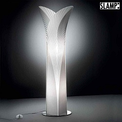 Floor luminiare LAS PALMAS L, height 118cm, 2x E27, stainless steel / Opalflex® / PC, white