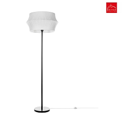 floor lamp LOTUS E27 IP20, grey, black 