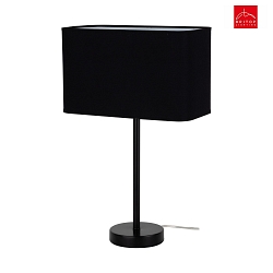 table lamp CADRE E27 IP20, black 