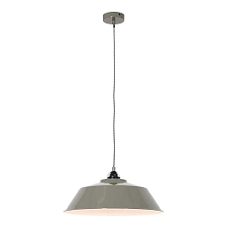 pendant luminaire NOV� half round E27 IP20
