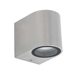 Au�enwandleuchte LOGAN, IP44, Down, Rund, inkl. GU10 LED 4W 2700K 345lm (schaltbar)