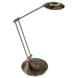 Steinhauer Table lamp ZODIAC LED, 1 flame, silver