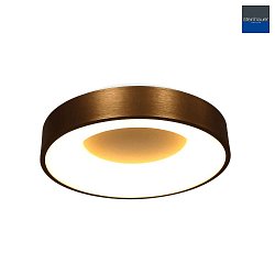 ceiling luminaire RINGLEDE LED round LED IP20, bronze, white dimmable