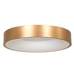 ceiling luminaire RINGLEDE - � 48CM large, round, direct / indirect IP20, gold dimmable