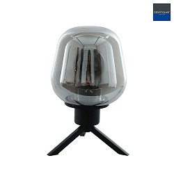 table lamp REFLEXION -  14CM 1 flame, with switch, with plug E27 IP20, black matt 