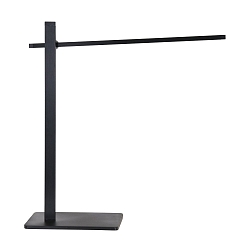 LED Schreibtischleuchte STEKK, 9W 2700K 900lm, mit Gelenkarm + Push-Dimmer, schwarz matt