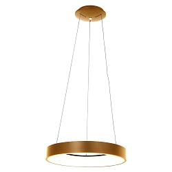 pendant luminaire RINGLEDE - � 48CM large, round, direct / indirect IP20, gold dimmable