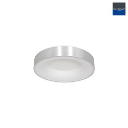 ceiling luminaire RINGLEDE -  30CM small, round, direct / indirect IP20, silver brushed dimmable