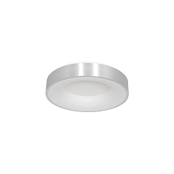 ceiling luminaire RINGLEDE - � 30CM small, round, direct / indirect IP20, silver brushed dimmable