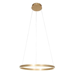 LED Pendelleuchte RINGLUX, 42W, 2700K, 4200lm, gold