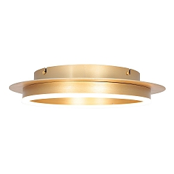 LED Deckenleuchte RINGLUX, 1-flammig, 20W, 2700K, 2000lm, IP20, dimmbar, gold