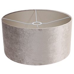 shade KAPPEN - � 40CM flat, cylindrical, silver