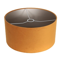 shade KAPPEN - � 40CM flat, cylindrical, gold matt, sand coloured
