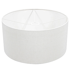 shade KAPPEN - � 40CM flat, cylindrical, white