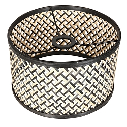 Schirm � x H: 30 x 18cm, Bambus, schwarz