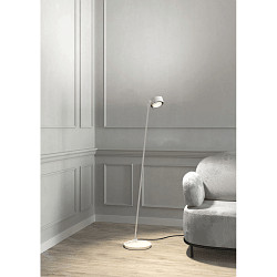 floor lamp PUK! PRO 120 swivelling, rotatable IP20, white matt dimmable