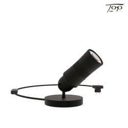 table lamp NEO! BASE (MV) adjustable, switchable, focusable IP20, black matt 