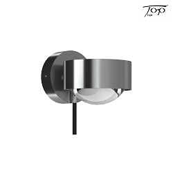 wall luminaire PUK MINI WALL + (COB LED) up / down, rotatable, without lens IP20, chrome matt dimmable