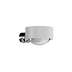 LED Spiegel-Klemmleuchte PUK MINI WALL FIX, IP20, � 8cm, Up/Down, 16W 2700K, CRi 90, ohne Linse, wei� matt/chrom