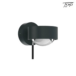 wall luminaire PUK MINI WALL + (COB LED) up / down, rotatable, without lens IP20, anthracite matt dimmable