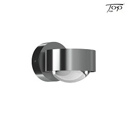 wall luminaire PUK MINI WALL (COB LED) up / down, rigid, without lens IP20, chrome matt dimmable