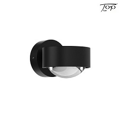 wall luminaire PUK MINI WALL (COB LED) up / down, rigid, without lens IP20, black matt dimmable