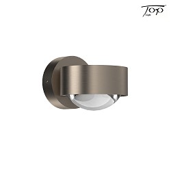 wall luminaire PUK MINI WALL (COB LED) up / down, rigid, without lens IP20, nickel matt dimmable